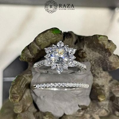 Silver-Ring-with-white-stones-double-ring-design-3