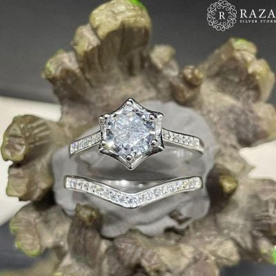 Silver-Ring-with-white-stones-double-ring-design-7
